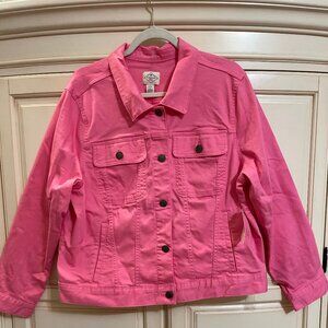 Pink Denim Jacket NWT